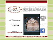 Tablet Screenshot of canelasconfectionaries.com